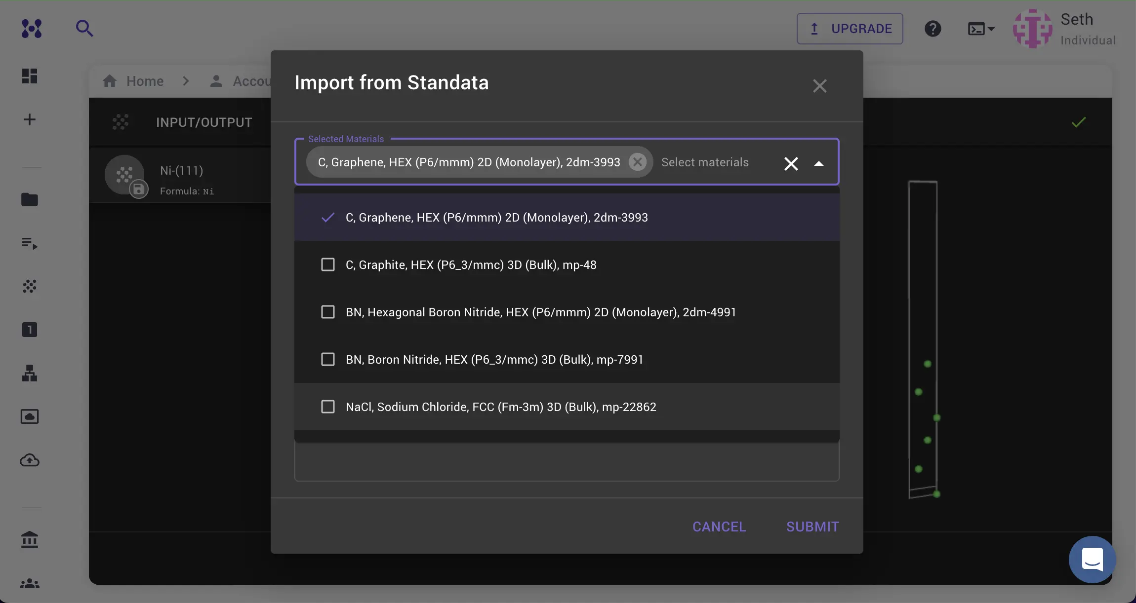 Standata Graphene Import