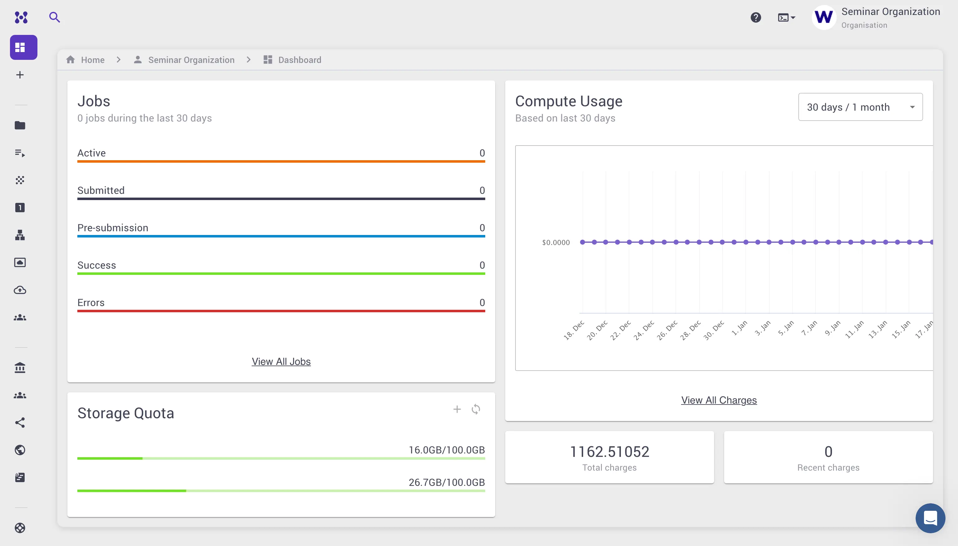 User Dashboard